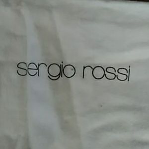 SERGIO ROSSI GIANT BOOT DUST BAG